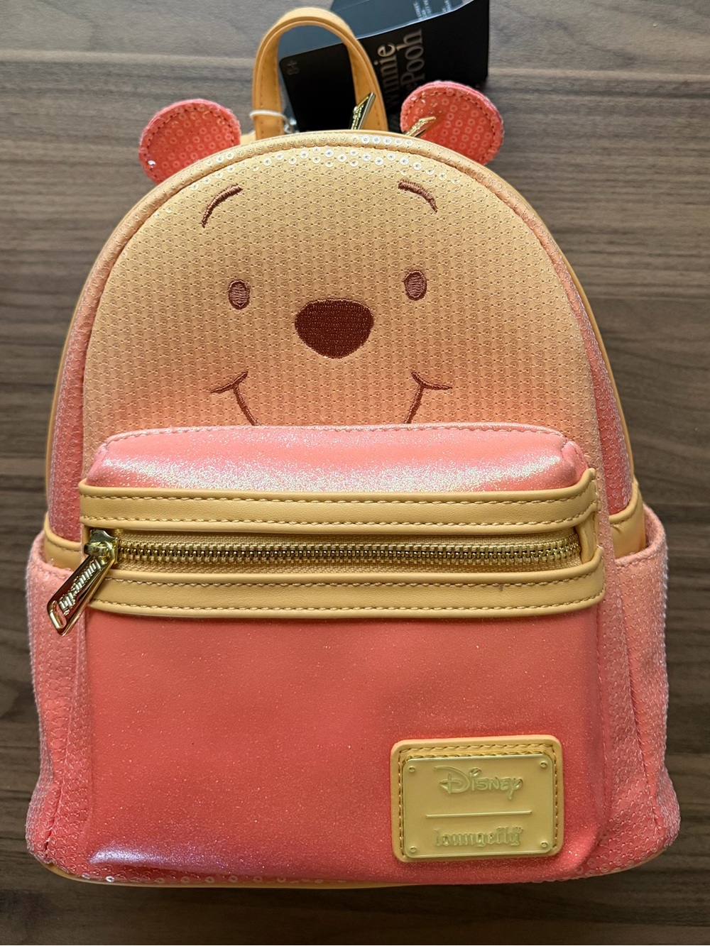 Glitter sequins Winnie the Pooh loungefly